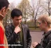 3 teenage boys