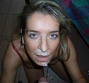 Dog cum in faces Pussy cum mouth Facial laudahl